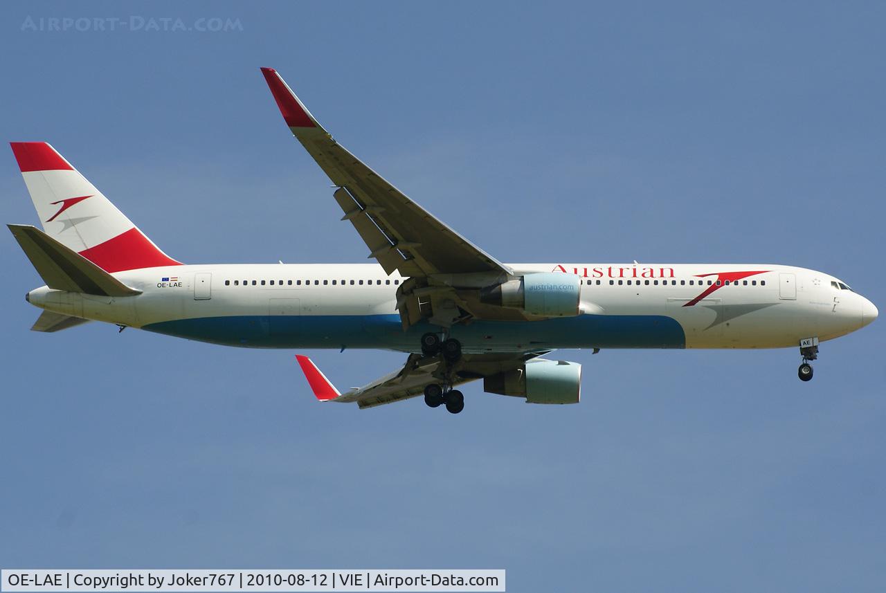 OE-LAE, 2000 Boeing 767-3Z9/ER C/N 30383, Austrian Airlines