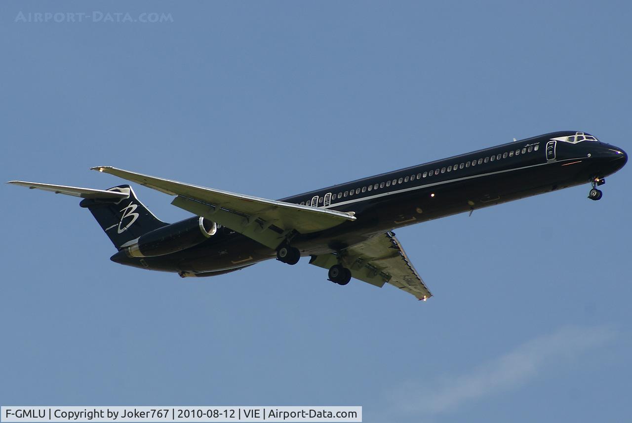 F-GMLU, 1986 McDonnell Douglas MD-83 (DC-9-83) C/N 49398, Blue Line