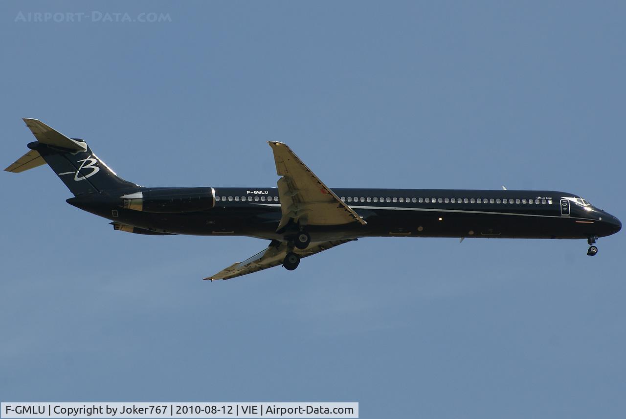 F-GMLU, 1986 McDonnell Douglas MD-83 (DC-9-83) C/N 49398, Blue Line
