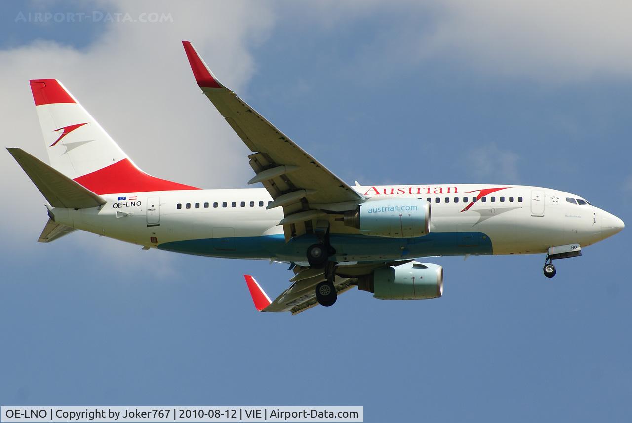 OE-LNO, 2001 Boeing 737-7Z9 C/N 30419, Austrian Airlines