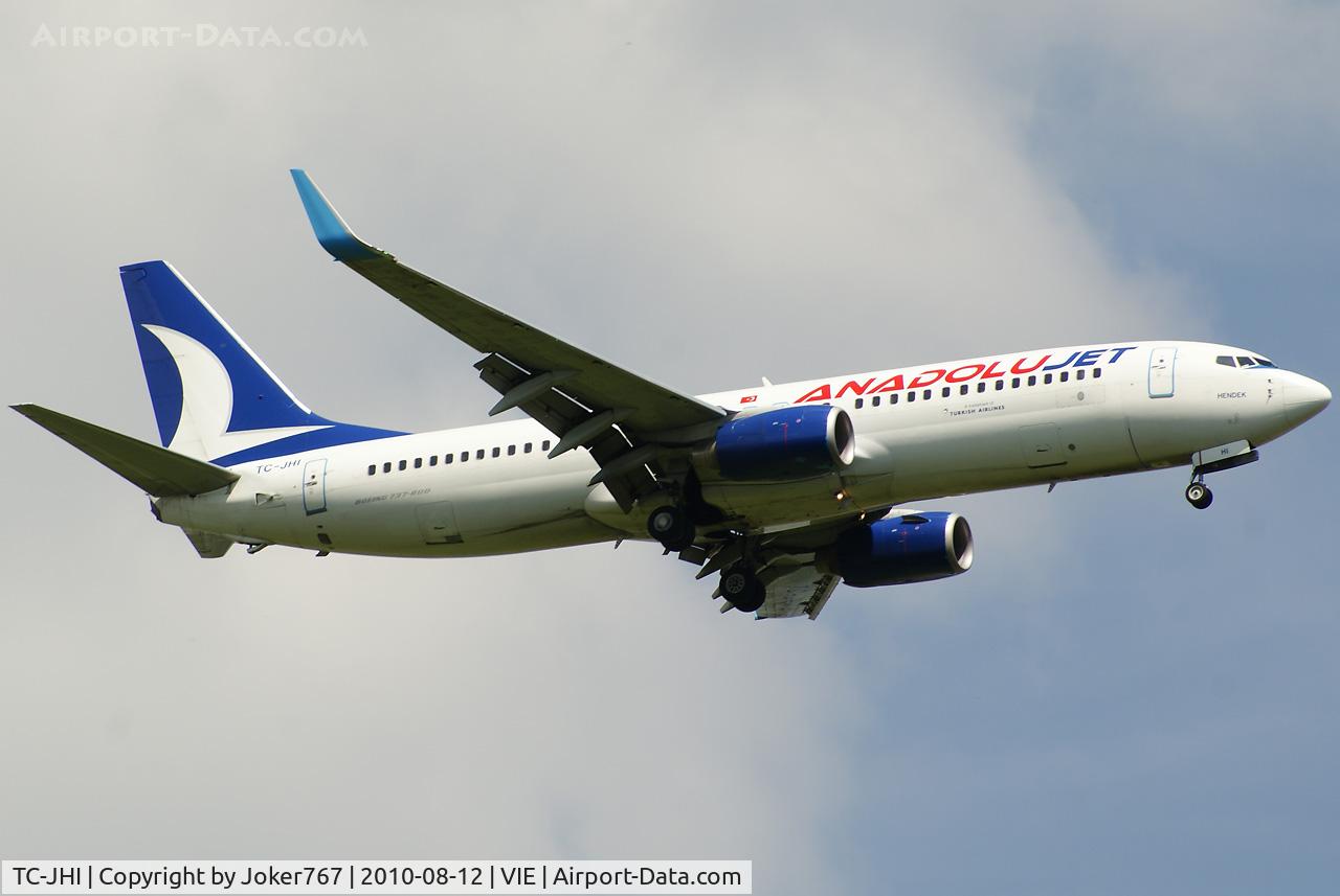 TC-JHI, 2007 Boeing 737-8FH C/N 35092, AnadoluJet
