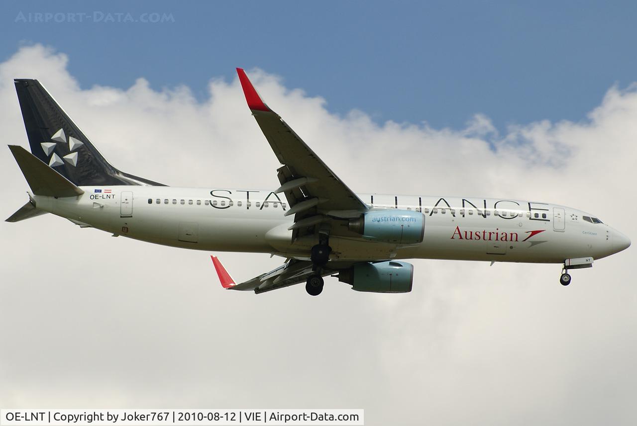 OE-LNT, 2006 Boeing 737-8Z9 C/N 33834, Austrian Airlines