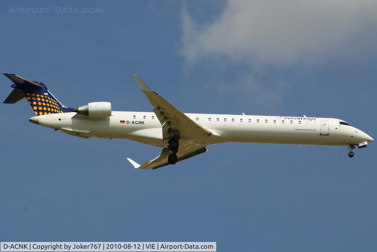 D-ACNK, 2010 Bombardier CRJ-900LR (CL-600-2D24) C/N 15251, Eurowings