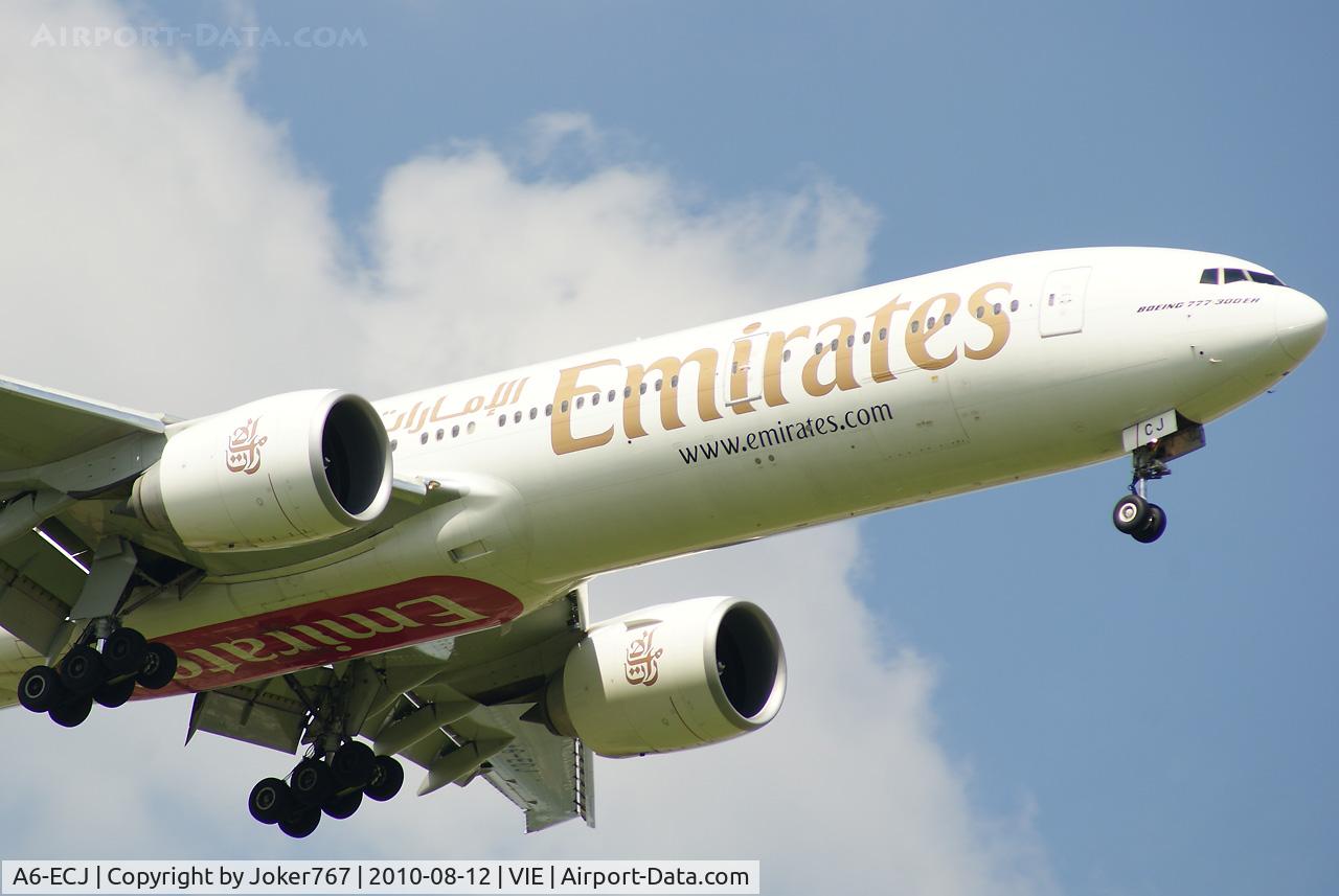 A6-ECJ, 2008 Boeing 777-31H/ER C/N 35583, Emirates