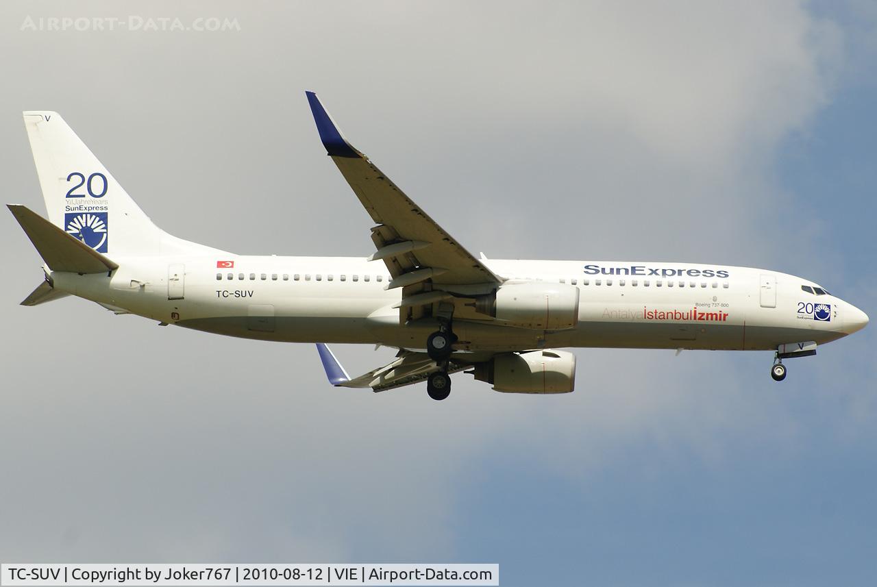 TC-SUV, 2001 Boeing 737-86N C/N 30807, SunExpress