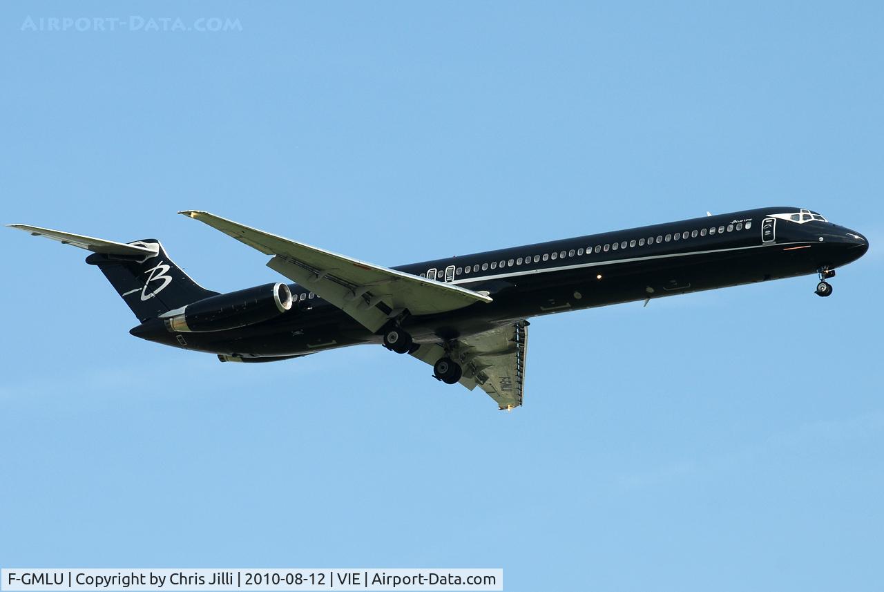 F-GMLU, 1986 McDonnell Douglas MD-83 (DC-9-83) C/N 49398, Blue Line