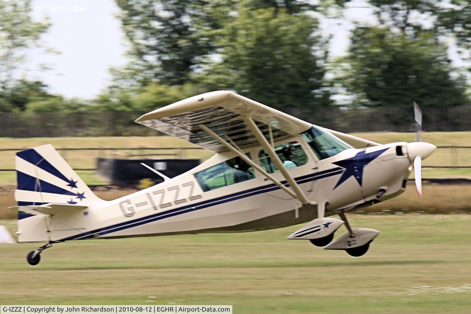 G-IZZZ, 2003 American Champion 8KCAB Super Decathlon C/N 939-2003, Right hand down a bit