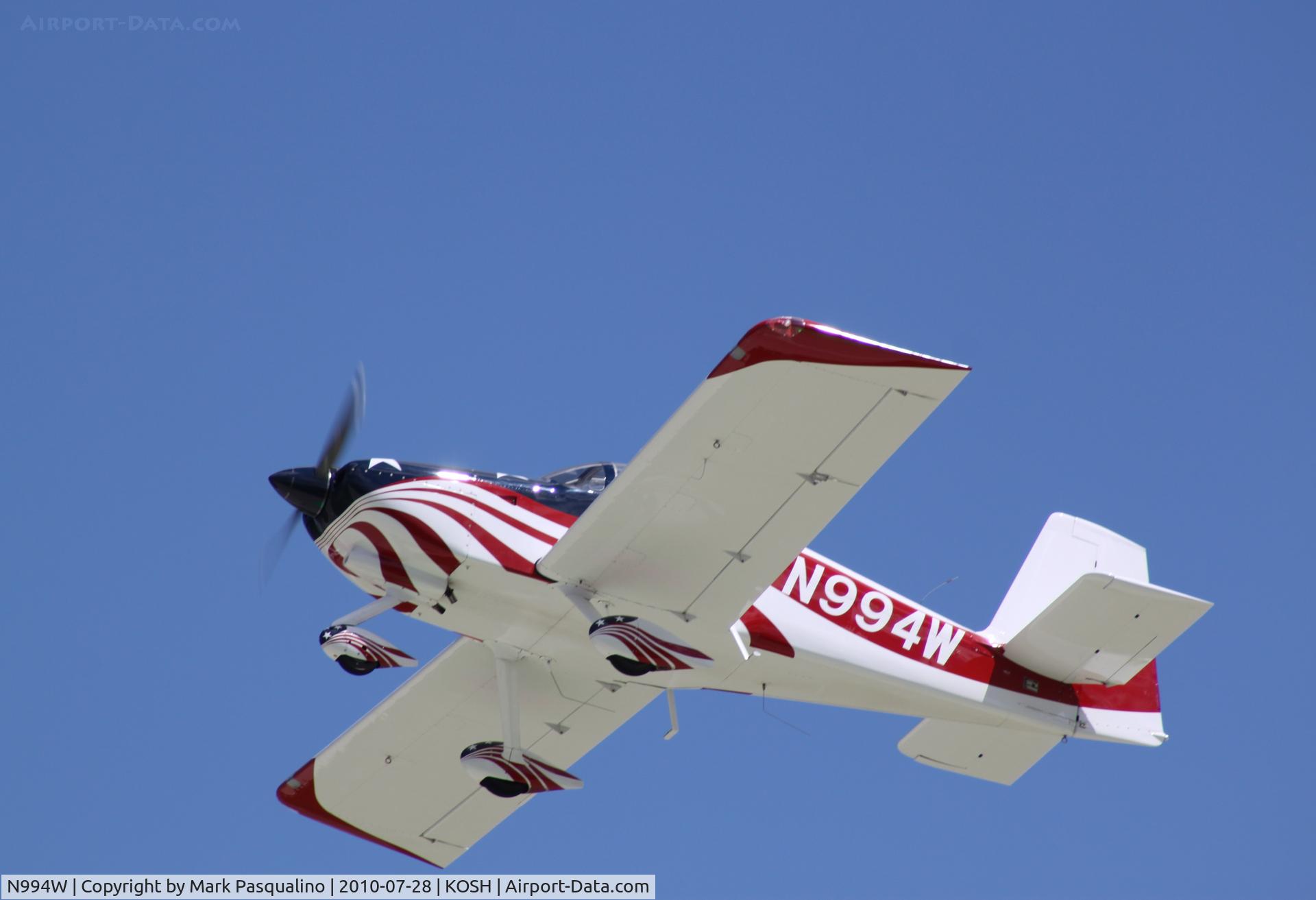 N994W, 2004 Vans RV-9A C/N 90008, RV-9A
