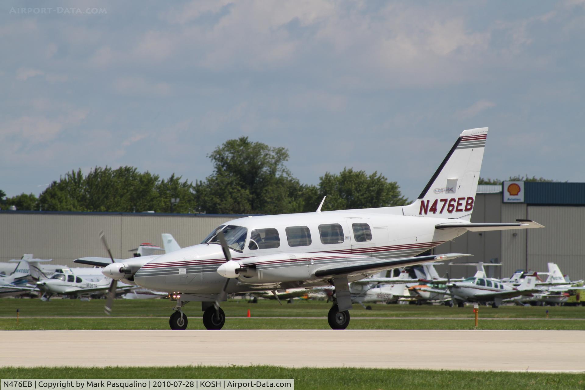 N476EB, 1976 Piper PA-31-325 Navajo C/R C/N 31-7612059, Piper PA-31-325