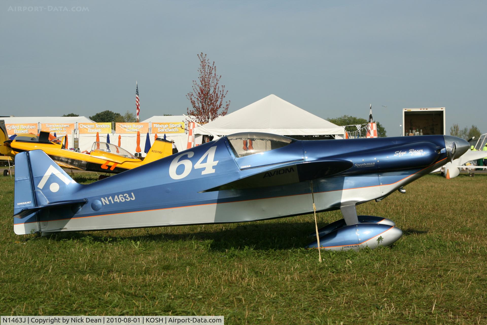 N1463J, 2002 Monnett Sonerai I C/N 109, KOSH