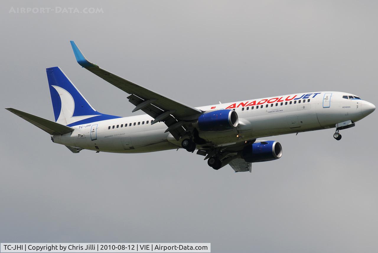 TC-JHI, 2007 Boeing 737-8FH C/N 35092, AnadoluJet Trademark of Turkish