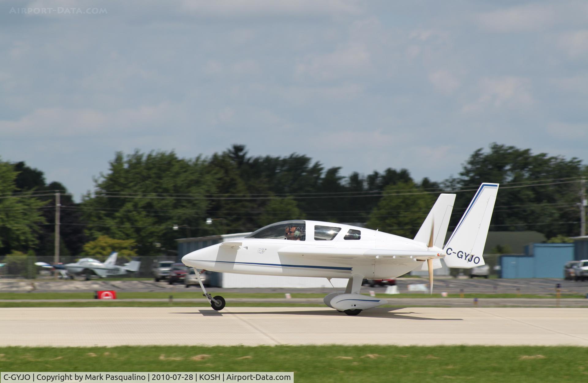 C-GYJO, 2004 Co-Z Cozy Mark IV C/N 091, Cozy MK IV