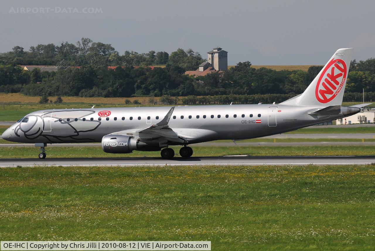 OE-IHC, 2010 Embraer 190LR (ERJ-190-100LR) C/N 19000349, NIKI