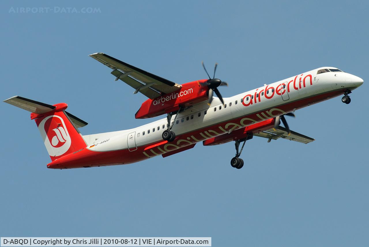 D-ABQD, 2009 De Havilland Canada DHC-8-402Q Dash 8 C/N 4234, Air Berlin