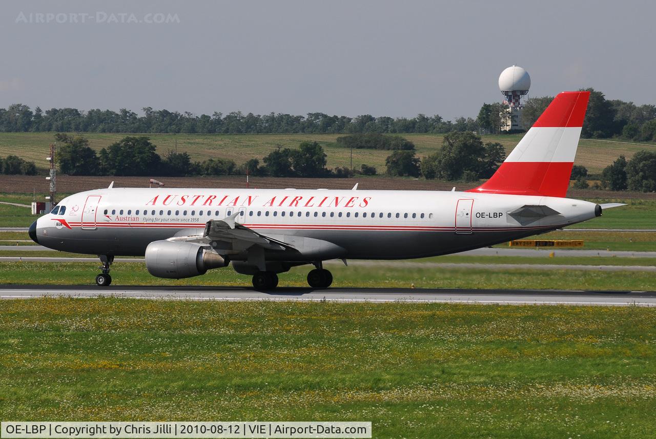 OE-LBP, 1998 Airbus A320-214 C/N 797, AUA