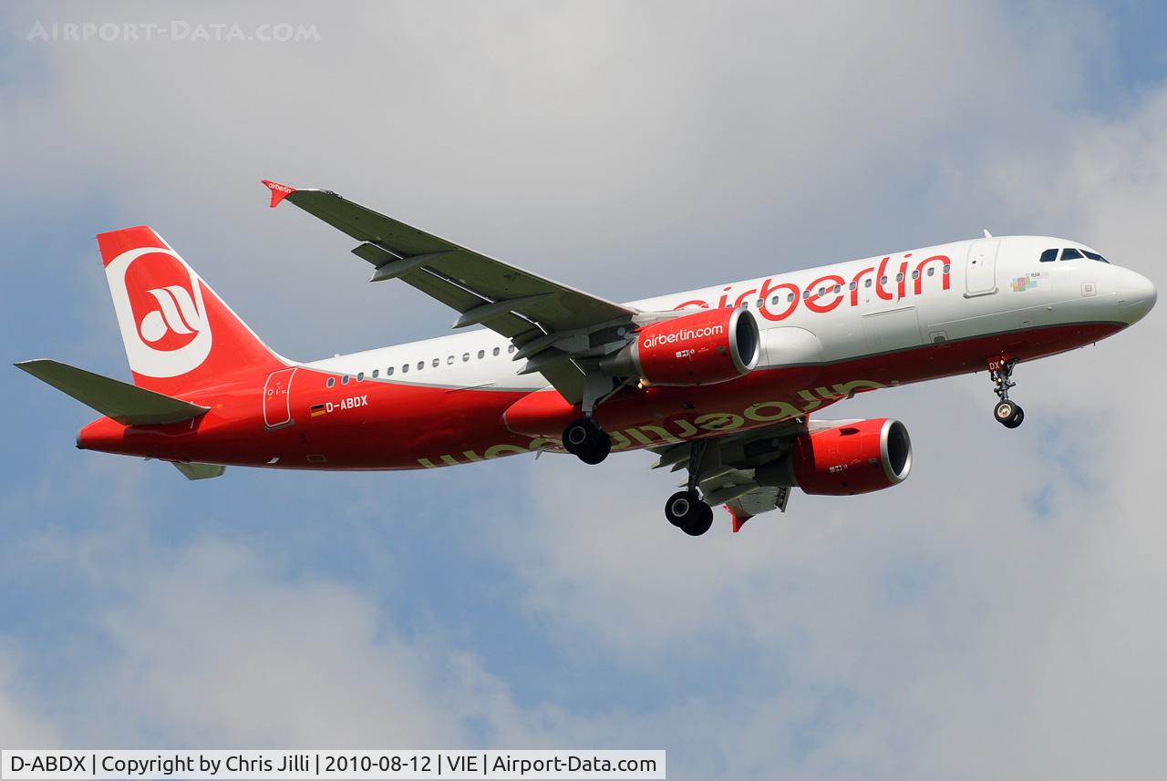 D-ABDX, 2009 Airbus A320-214 C/N 3995, Air Berlin