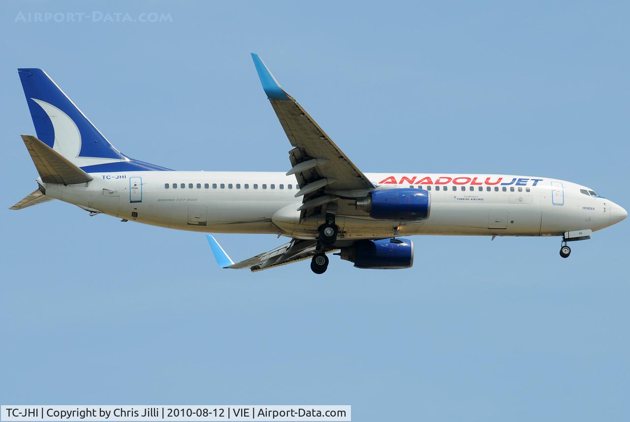TC-JHI, 2007 Boeing 737-8FH C/N 35092, AnadoluJET
