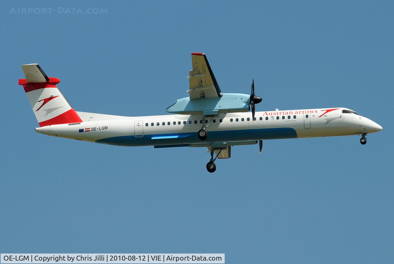 OE-LGM, 2010 De Havilland Canada DHC-8-402Q Dash 8 C/N 4319, TYROLEAN