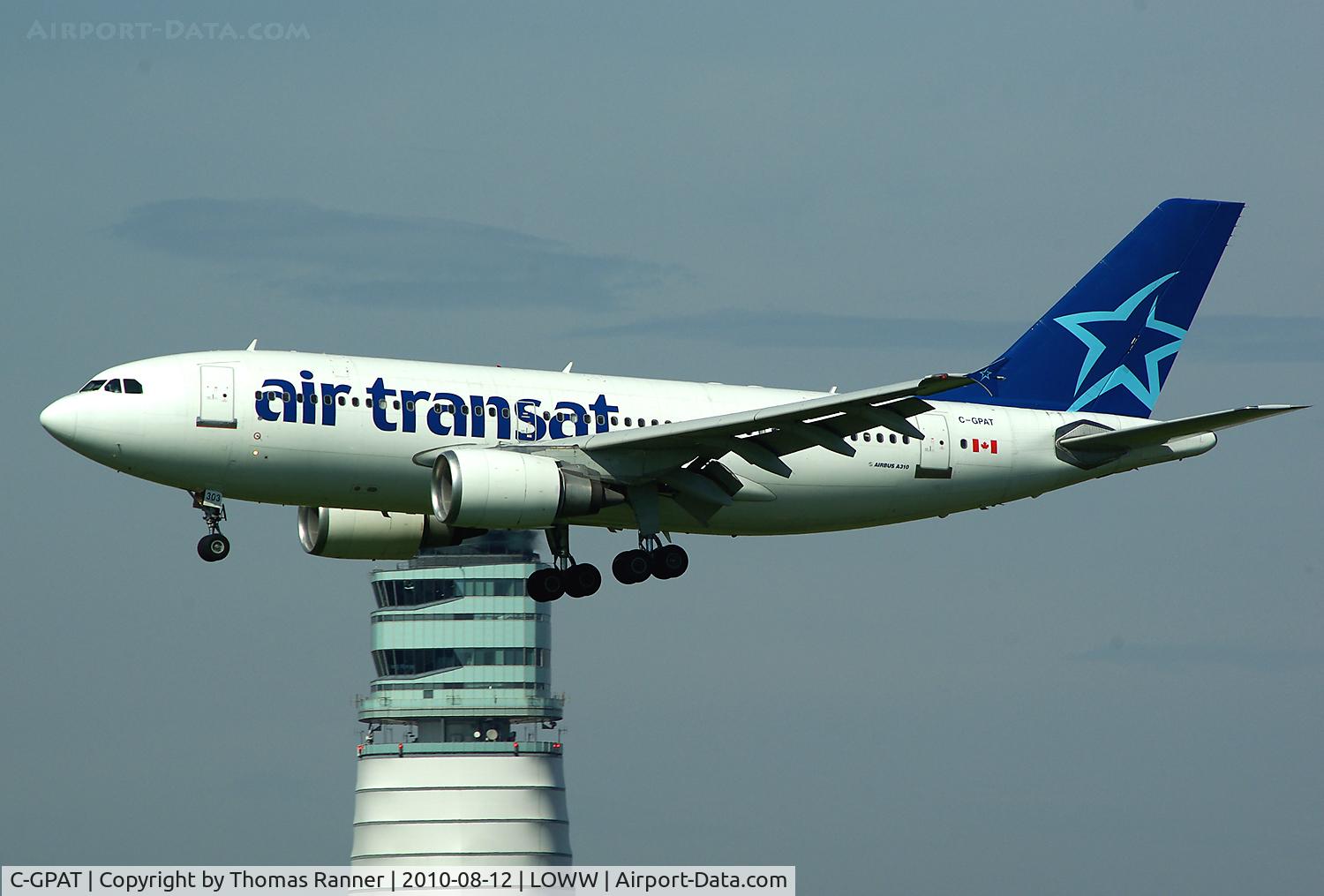 C-GPAT, 1992 Airbus A310-308 C/N 597, Air Transat Airbus A-310