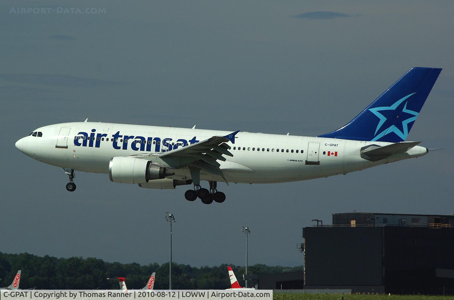 C-GPAT, 1992 Airbus A310-308 C/N 597, Air Transat Airbus A-310