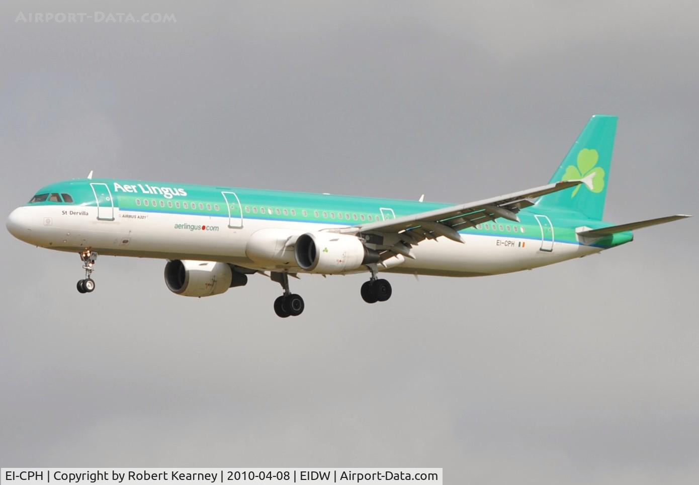 EI-CPH, 1999 Airbus A321-211 C/N 1094, St.Dervilla on short finals