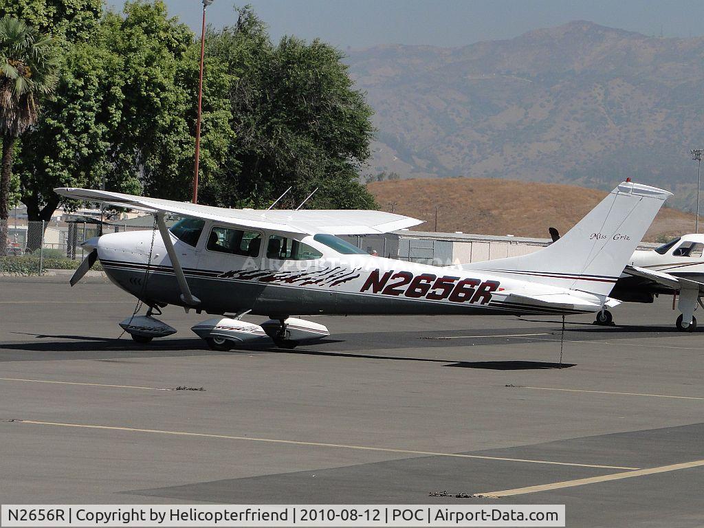 N2656R, 1967 Cessna 182K Skylane C/N 18258356, Parked in transient parking