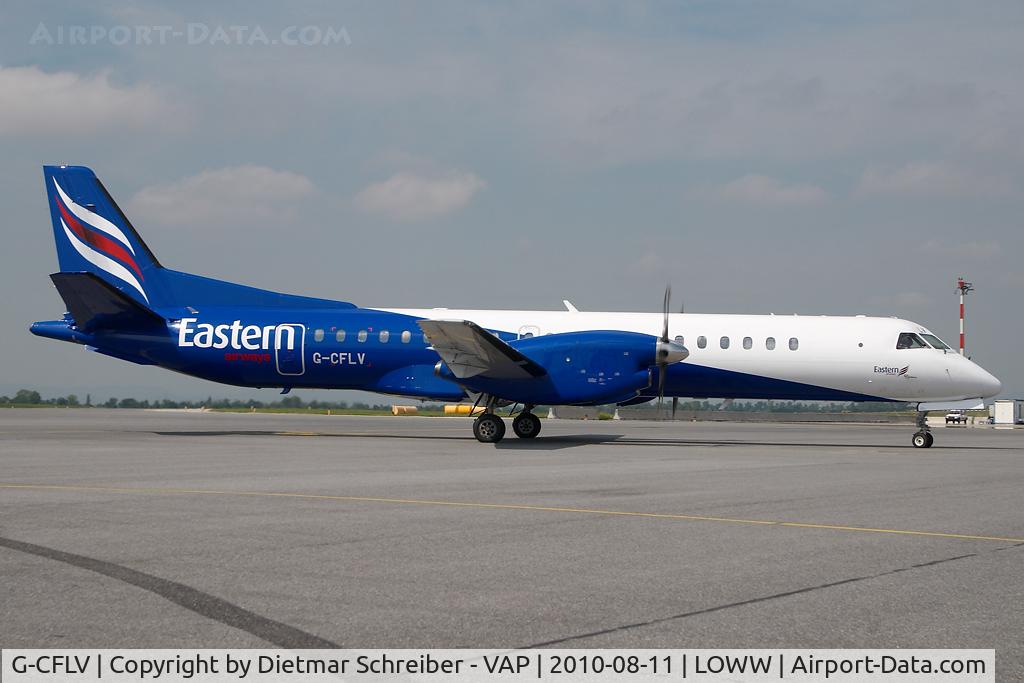 G-CFLV, 1995 Saab 2000 C/N 2000-023, Eastern Airways Saab 2000