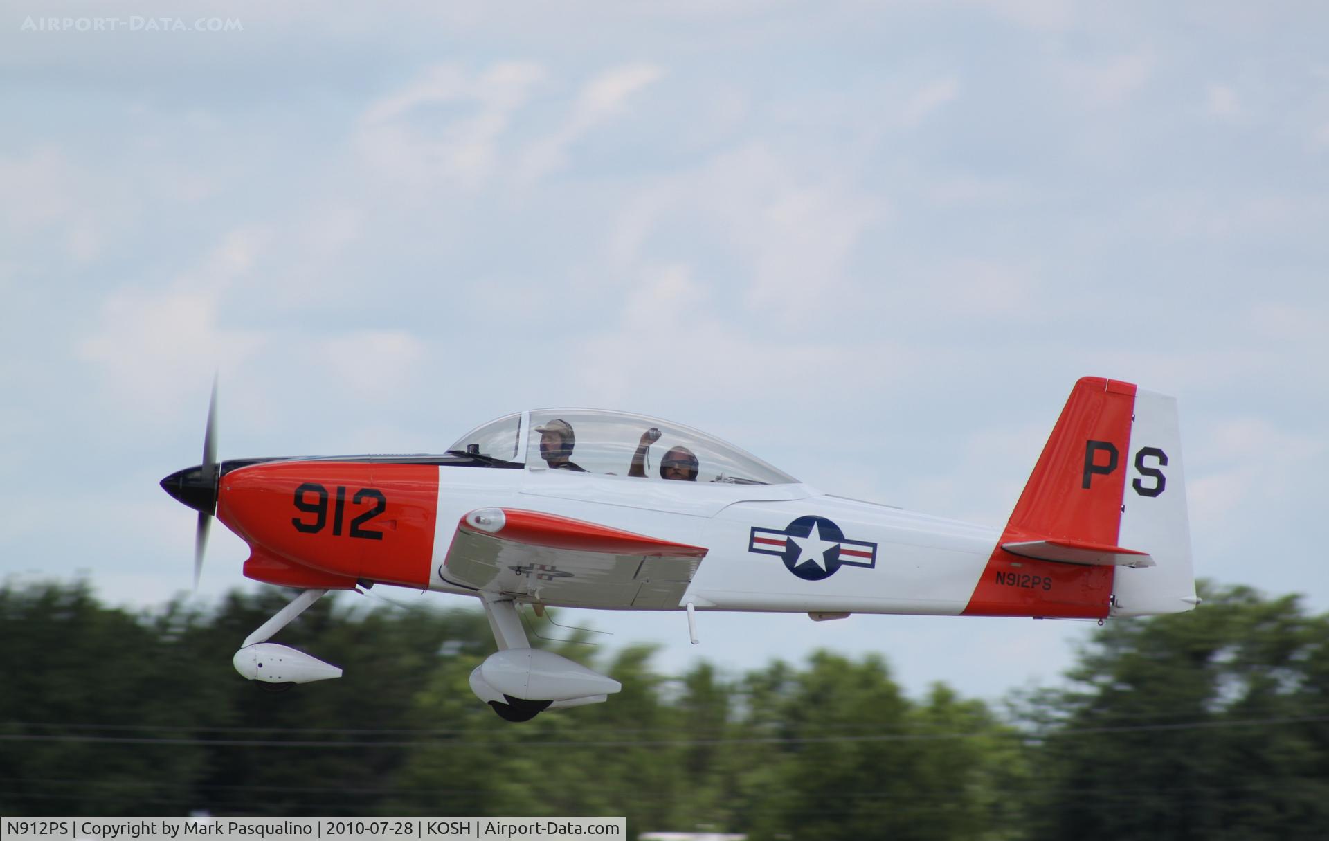 N912PS, 2008 Vans RV-8A C/N 82479, RV-8A