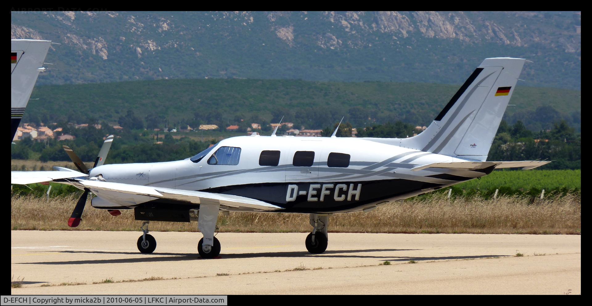 D-EFCH, Piper PA-46 Malibu Jetprop C/N 46-8608037/57, Parked.