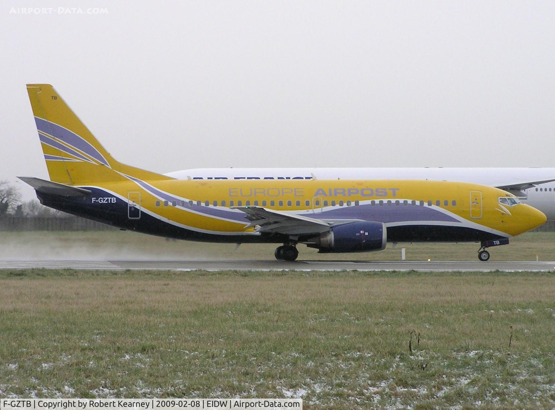 F-GZTB, 1999 Boeing 737-33V C/N 29336, Aero Postale rolling on r/w 10