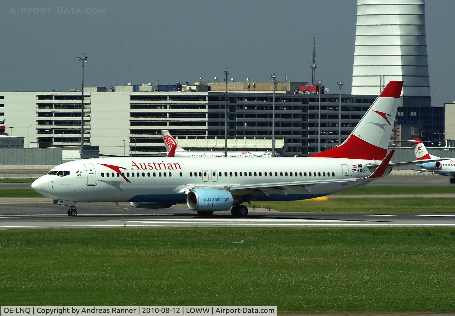 OE-LNQ, 2003 Boeing 737-8Z9 C/N 30421, Austrian Airlines Boeing 737