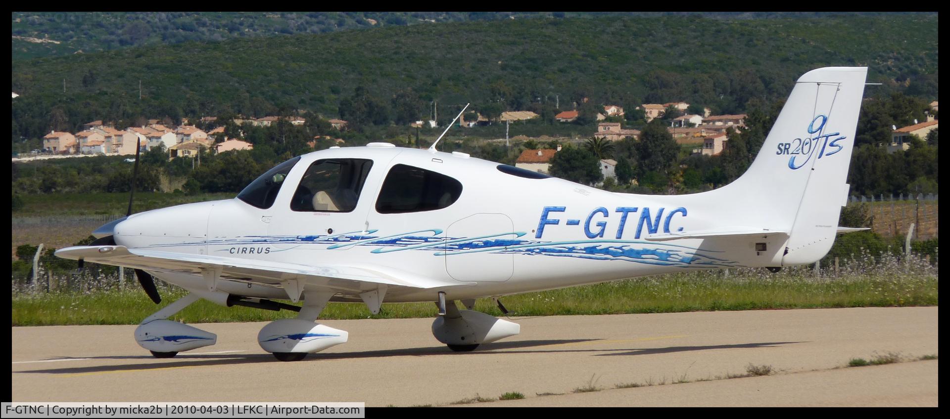 F-GTNC, 2006 Cirrus SR22 GTS C/N 1701, Parked.