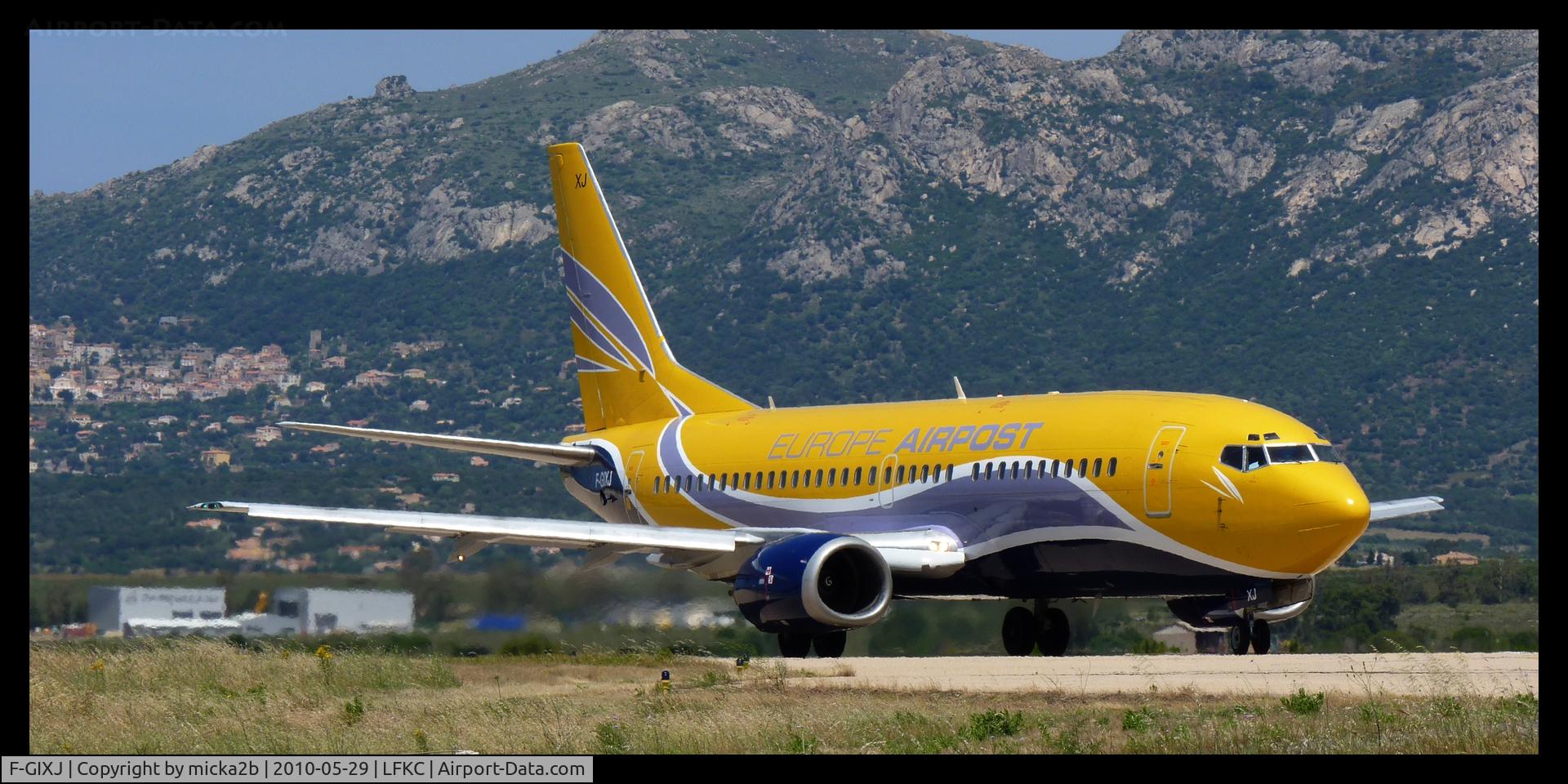 F-GIXJ, 1987 Boeing 737-3Y0 C/N 23685, Departure to 36 for take off