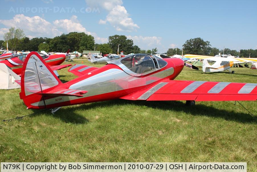 N79K, 1946 Globe GC-1B Swift C/N 1398, Airventure 2010 - Oshkosh, Wisconsin