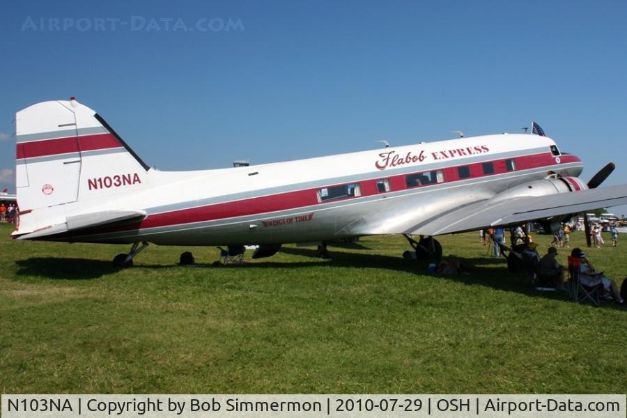N103NA, 1945 Douglas DC-3C-S1C3G (C-47B) C/N 16821, Airventure 2010 - Oshkosh, Wisconsin