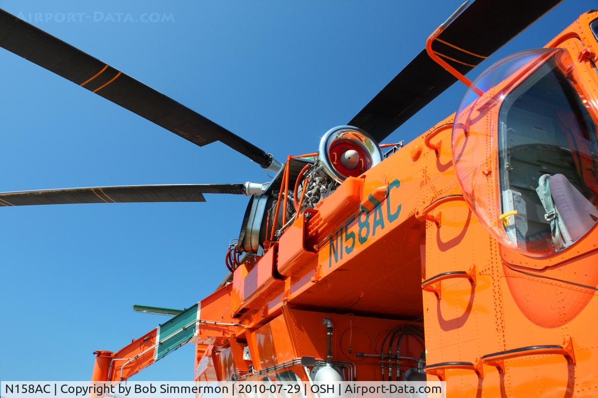 N158AC, 1968 Sikorsky S-64F Skycrane C/N 64081, Airventure 2010 - Oshkosh, Wisconsin