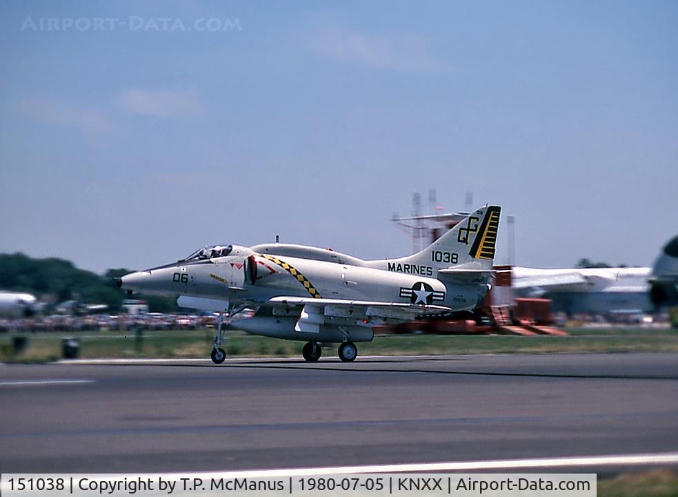151038, Douglas A-4E Skyhawk C/N 13208, McDonnell Douglas A-4E 