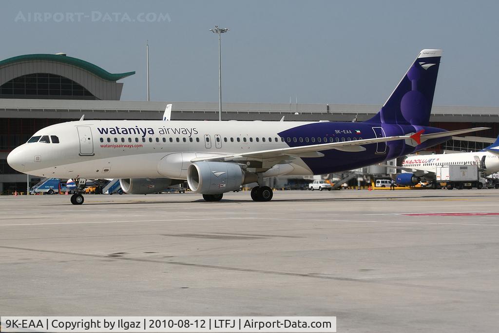 9K-EAA, 2008 Airbus A320-214 C/N 3739, New reg and new airline for A-DATA.com
