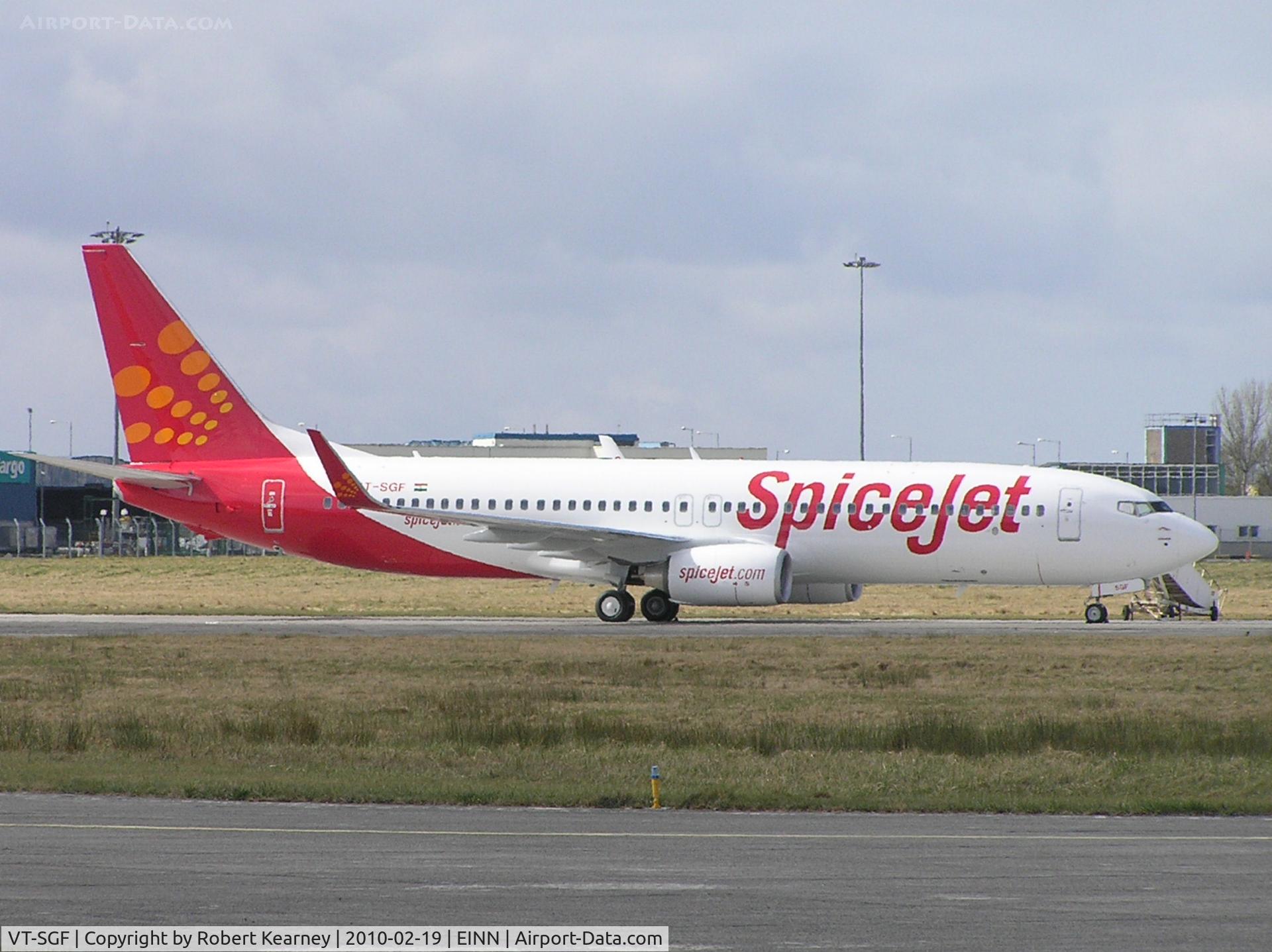 VT-SGF, 2010 Boeing 737-8GJ C/N 36367, Brand new aircraft for SpiceJet on delivery