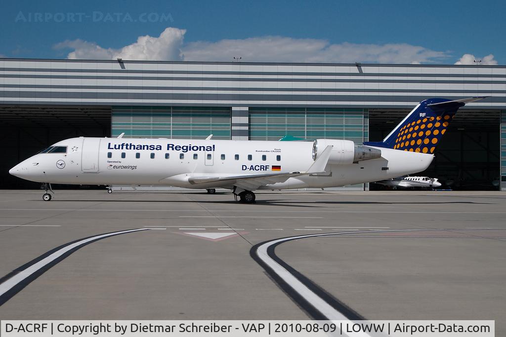 D-ACRF, 2002 Bombardier CRJ-200ER (CL-600-2B19) C/N 7619, Eurowings Regionaljet in Lufthansa Regional colors