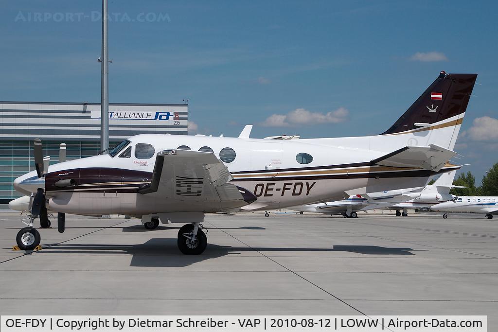 OE-FDY, 2008 Hawker Beechcraft C90GTI King Air C/N LJ-1908, Europ Star Beech 90 King Air