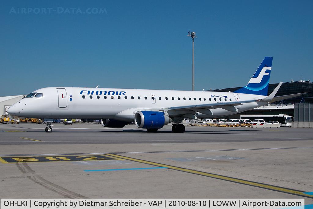 OH-LKI, 2007 Embraer 190AR (ERJ-190-100IGW) C/N 19000117, Finnair Embraer 190
