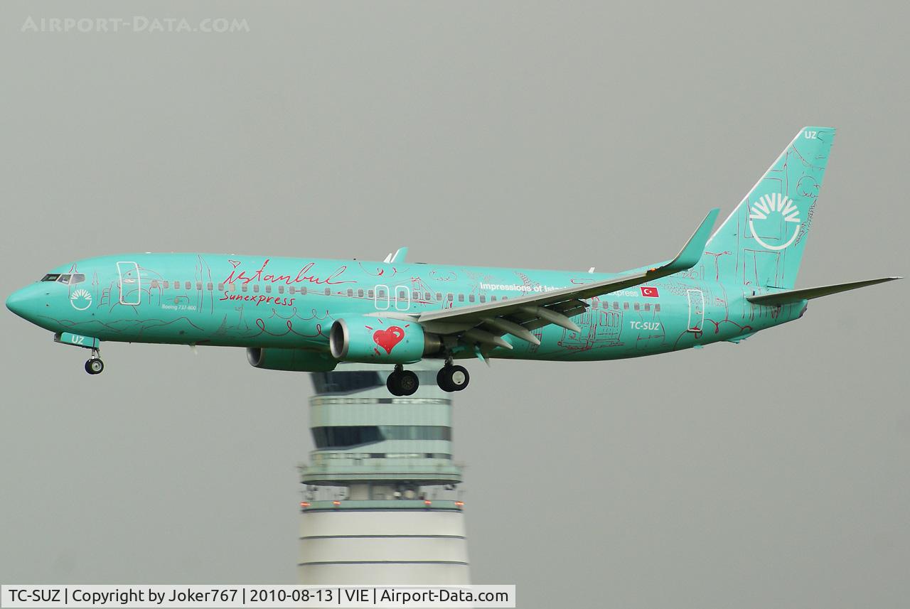 TC-SUZ, 2008 Boeing 737-8HX C/N 29649, SunExpress