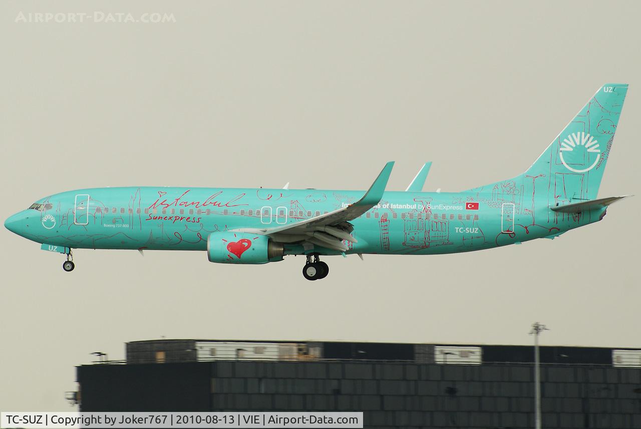 TC-SUZ, 2008 Boeing 737-8HX C/N 29649, SunExpress