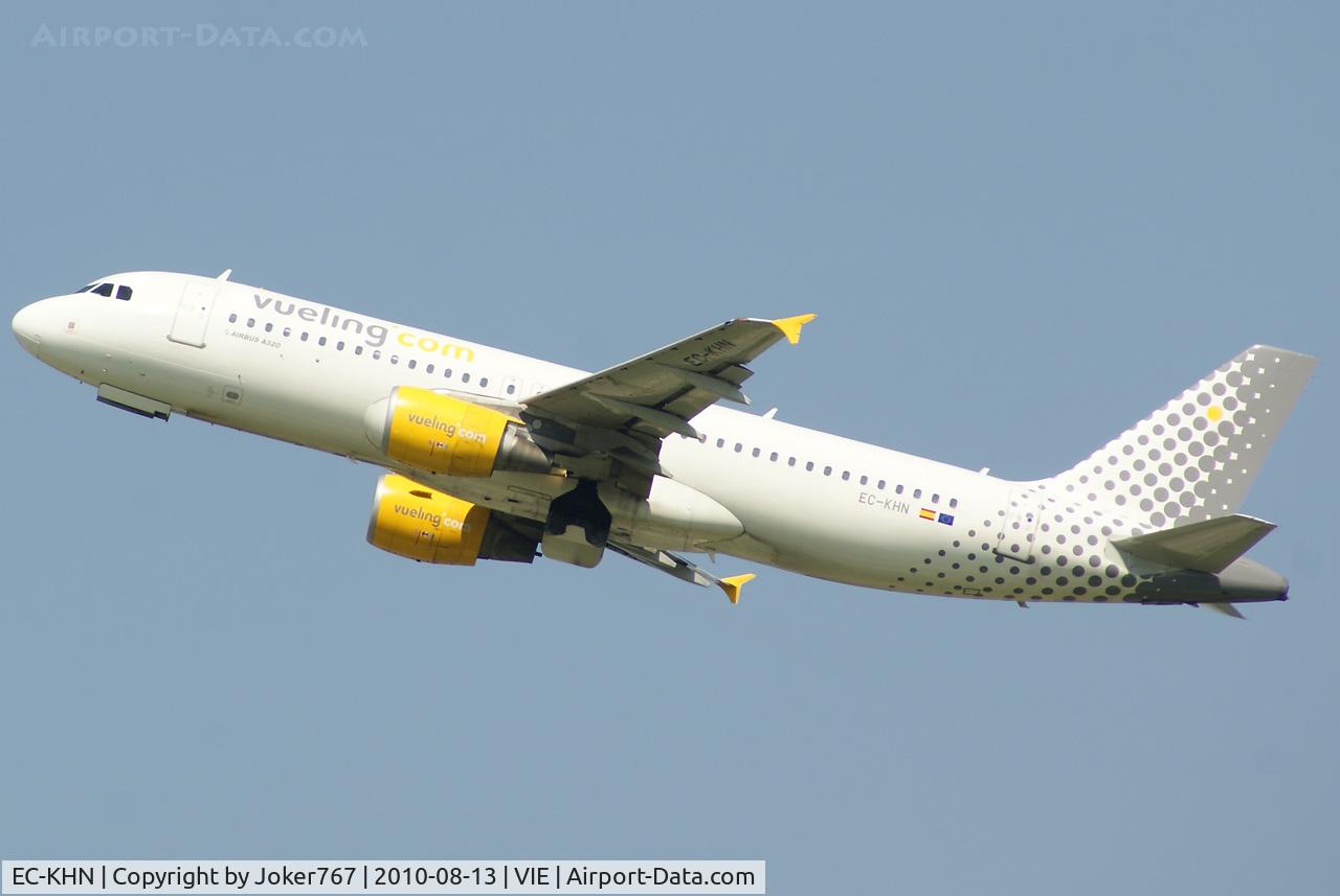 EC-KHN, 2007 Airbus A320-216 C/N 3203, Vueling Airlines
