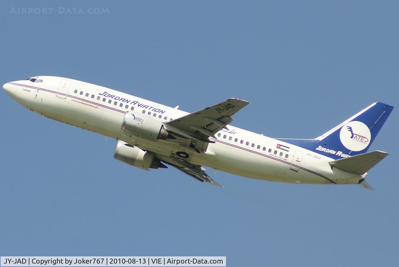 JY-JAD, 1990 Boeing 737-322 C/N 24662, Jordan Aviation