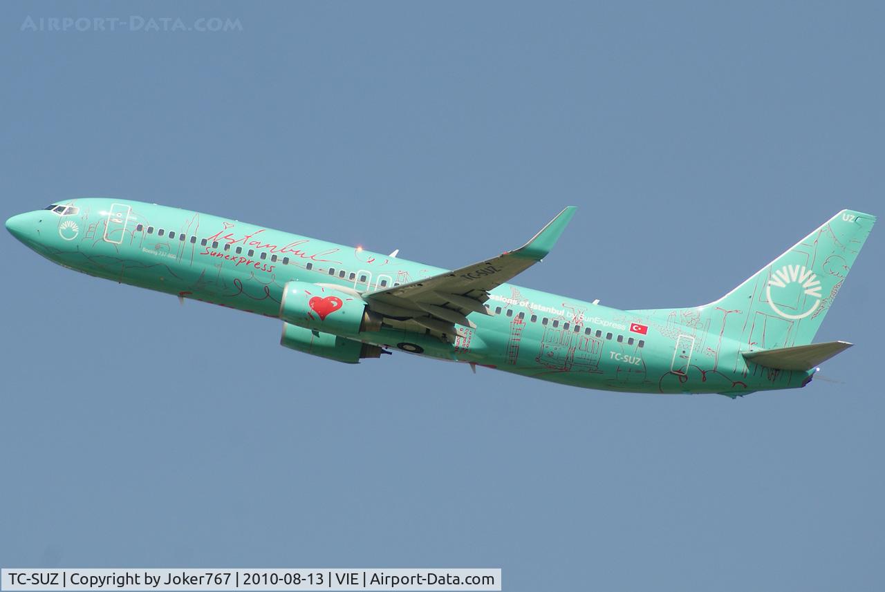 TC-SUZ, 2008 Boeing 737-8HX C/N 29649, SunExpress