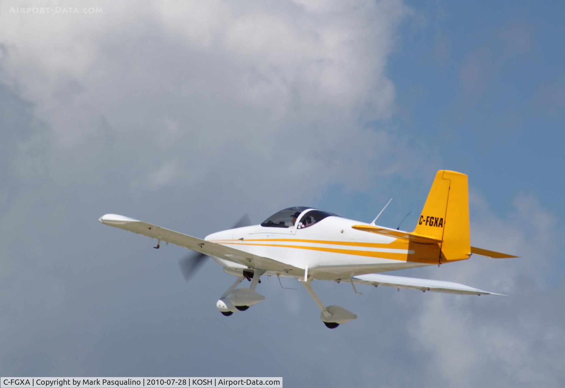 C-FGXA, 2006 Vans RV-9A C/N 91193, RV-9A
