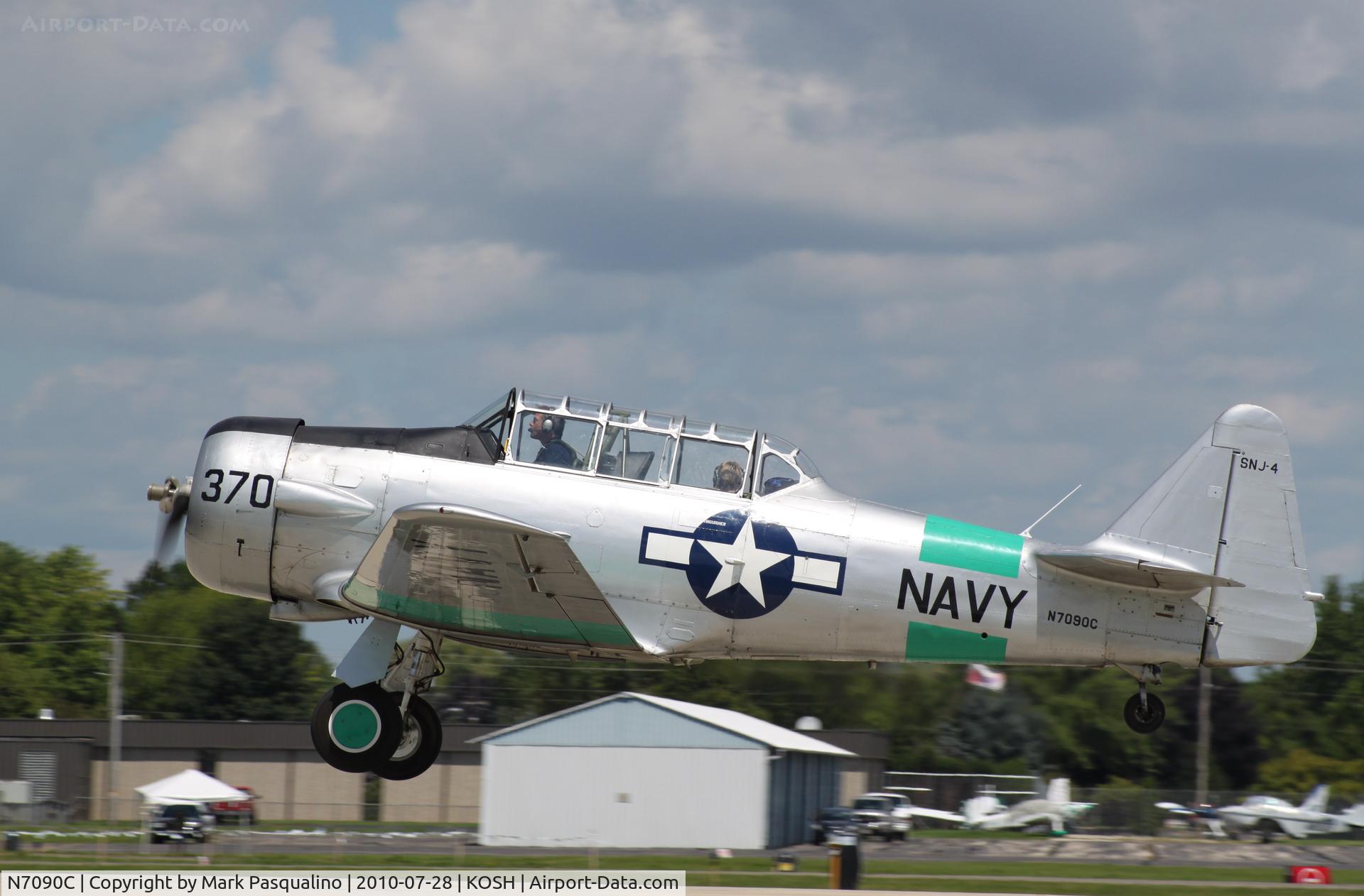 N7090C, North American SNJ-4 Texan C/N 88-13370, North American SNJ-4