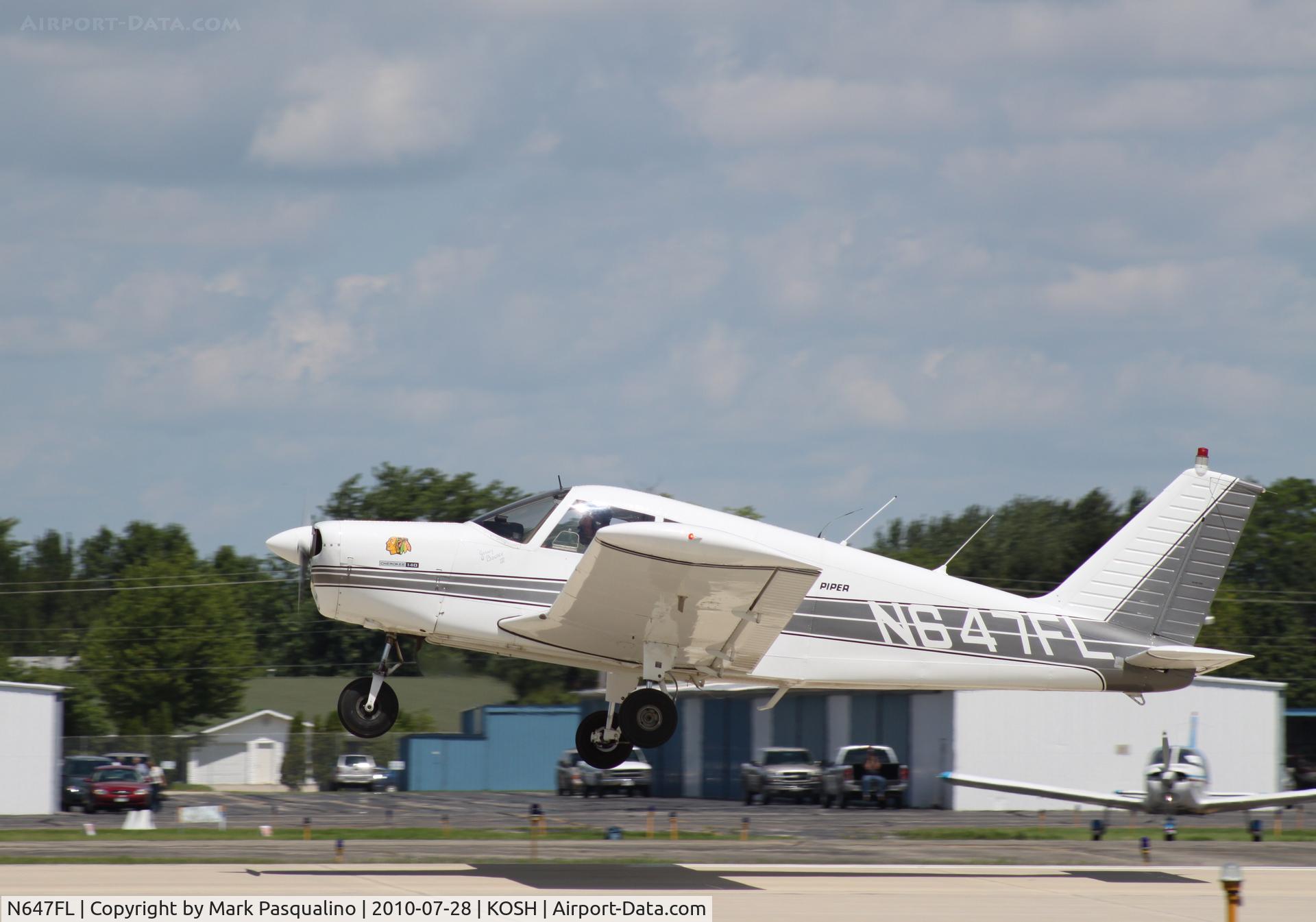N647FL, 1971 Piper PA-28-140 C/N 28-7125555, Piper PA-28-140
